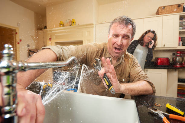 Water damage restoration process in Mccaysville, GA